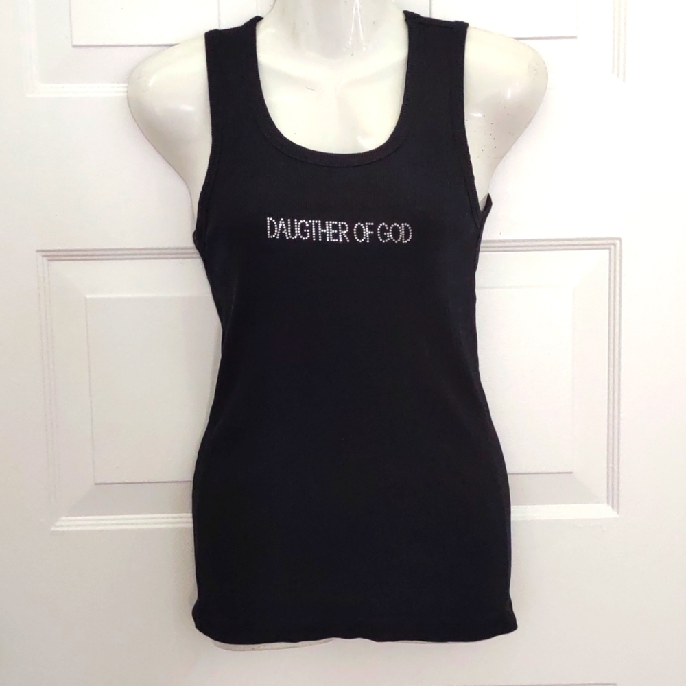 Daughter of God Black Tank Top